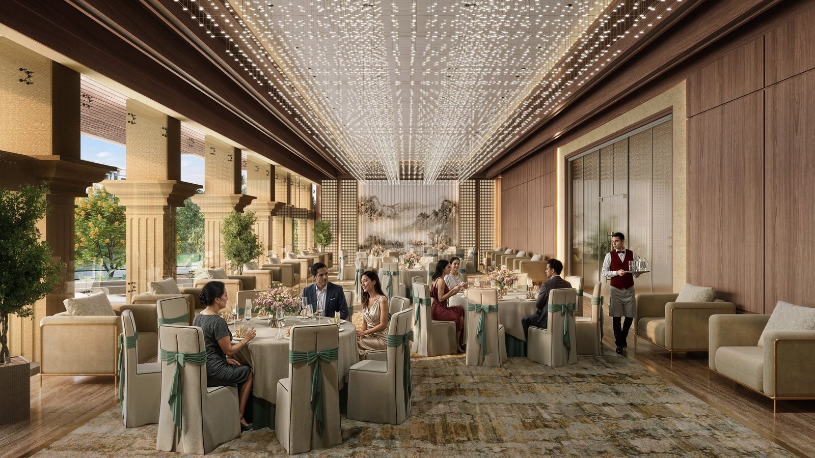 Aarambham by Arkaa — premier banquet hall set for a celebration